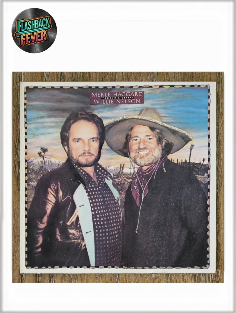MERLE HAGGARD & WILLIE NELSON•Poncho Lefty•1983 US (#FE 37958) Pitman Pressing